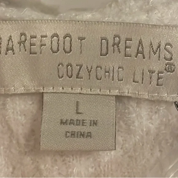 Barefoot Dreams CozyChic Lite Ribbed Hooded Cardigan Duster Sweater - Picture 6 of 8